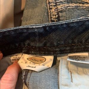 Talbots dressy jeans worn once.